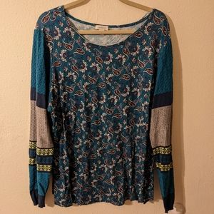 Women's XXL Sundance Long Sleeve Blouse
